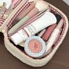 Большая клубничная плюшевая косметичка Многофункциональная сумка для туалетных принадлежностей Милая косметичка для девочек