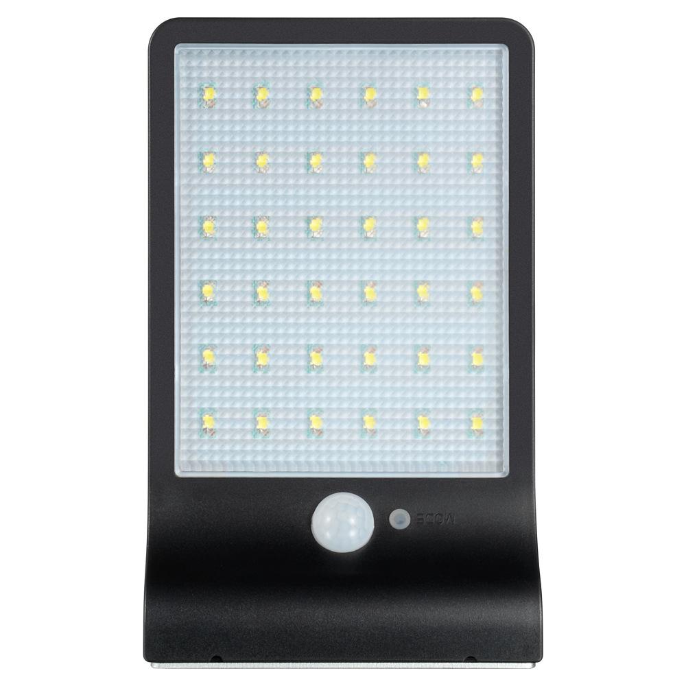 Waterproof Solar-Powered LED Street Lamp Light Sensor & Human Body Induction Lawn Yard Light