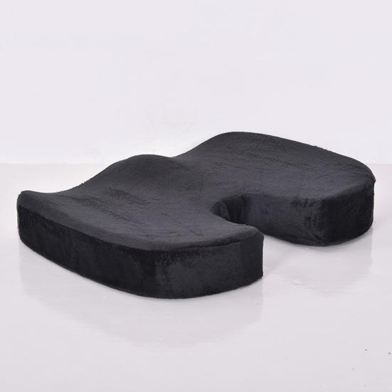 Seat Cushion Memory Foam Chair Cushion Non-Slip Pain Relief Support Cushion for Office Car Wheelchair