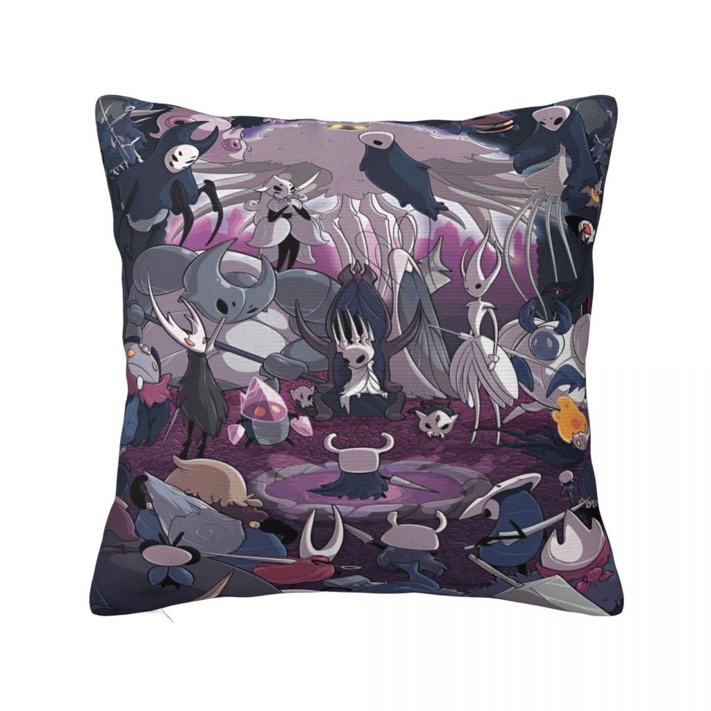 Hollow Knight Смешные Игры Наволочки Мерч Печатная Наволочка Подушки Домашний Декор Молния Разный Размер