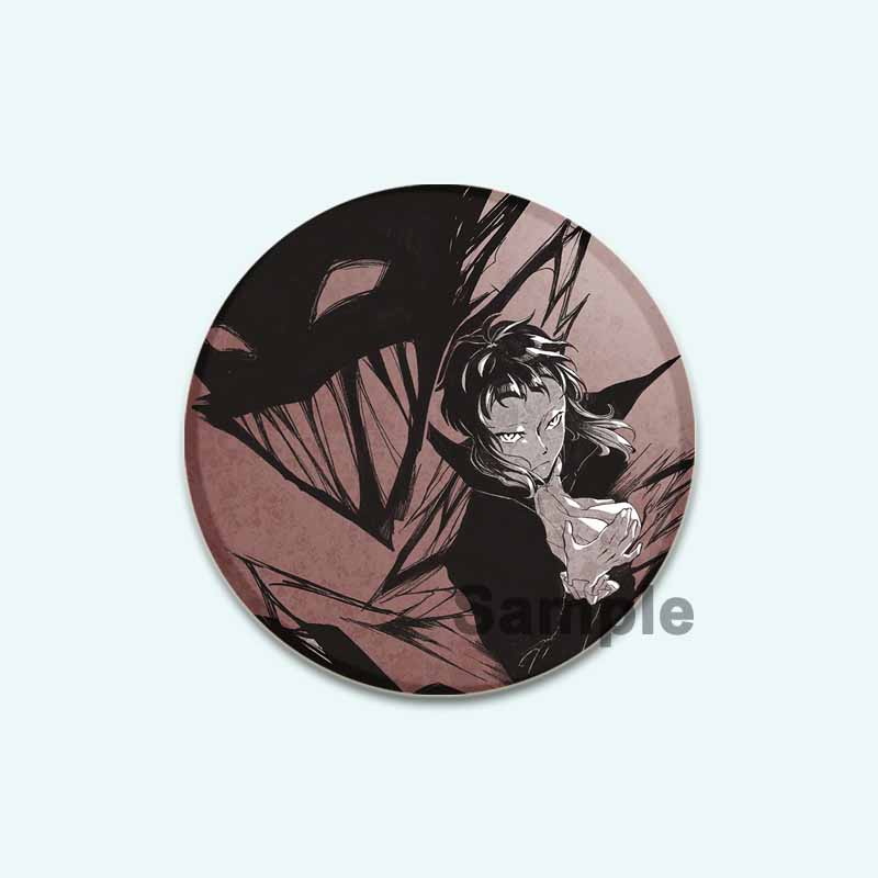 32/44/58 мм мультфильм бродячие собаки Банго HD печать брошь аниме значок вооруженное детективное агентство Дадзай Осаму круглая витрина броши булавка на лацкан ювелирные изделия