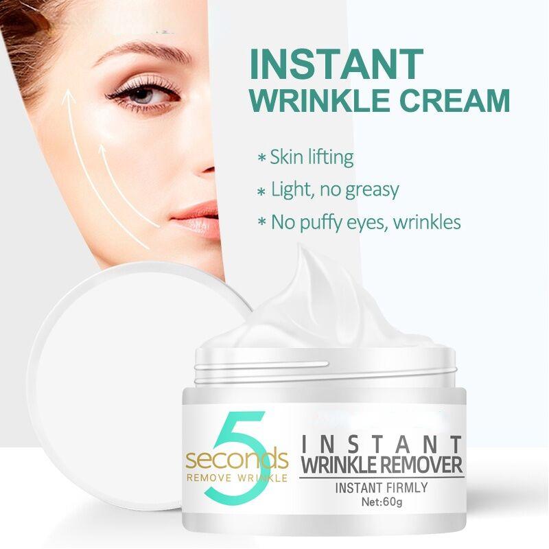 5 секунд для удаления морщин, мгновенный, прочный, против старения, увлажняющий, для удаления Fineline, крем для лица, красота, уход за кожей