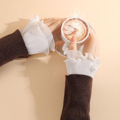 Съемные ложные манжеты Белые Черные Наручные манжеты Новые манжеты для свитера