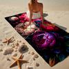 Floral Elegance In Bloom Beach Towel, Super Soft Microfiber, Gift for Her/Him, Birthday, for Pool, Beach, Travel, Home Decor Fan gifts
