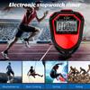 Stopwatch Timer Lightweight Waterproof Digital Display Timer for Sports Coaches Swimming Running Training