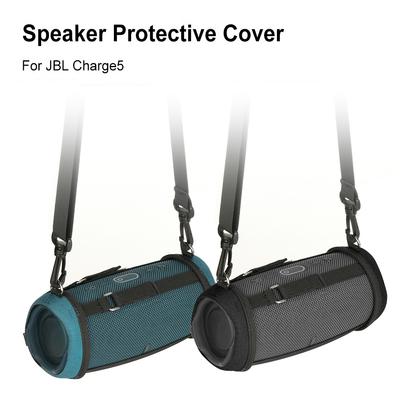 Для JBL Charge 5 Bluetooth-совместимая колонка Силиконовый чехол-накладка Силиконовый чехол-кейс Защитная накладка Держатель Сумка для переноски