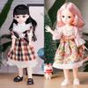 Привлекательные глаза 30 см Bjd кукла с одеждой 1/6 SD принцесса макияж шарнирная кукла младенцы