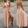 Модное многофункциональное платье-жилет с V-образным вырезом Vestidos De Fiesta Женское длинное платье Сексуальное на бретельках Летнее макси-платье для дам