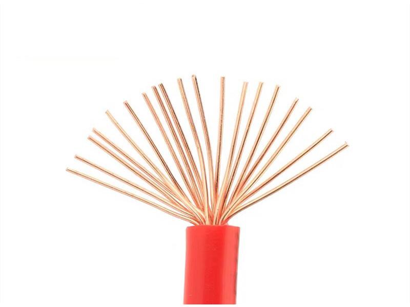 Jinda BVR0.75/1.0mm² Flame-Retardant Copper Core Flexible Wire, 200m Single-Core Multi-Strand