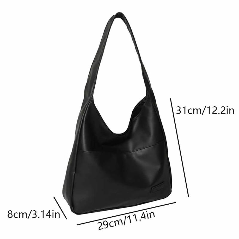 Stylish Minimalist Vintage Shoulder Bag Women Handbag Large Capacity Tote Bag Casual Commuting Trendy Fashion Accessory