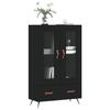 VidaXL Highboard Black 69.5x31x115 Cm Engineered Wood 828269