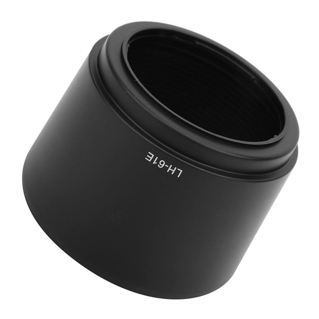 LH 61E Black Plastic Lens Hood for Olympus 70 300mm f   4.8 6.7 Cameras