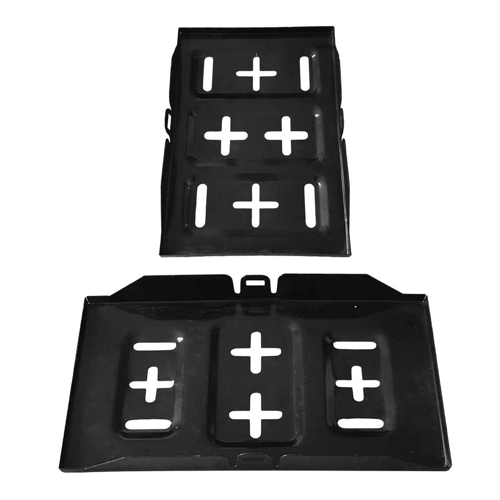 Car Battery Holder Battery Fixing Holder Battery Tray Bracket Battery Installation Tray for SUV Truck RV Cars Engine Repair