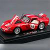 1:Масштаб 1:32 Суперкар 250 GTO Модель автомобиля из сплава Со звуком и светом Инерционный Детская игрушка Коллекционные предметы Подарок на день рождения