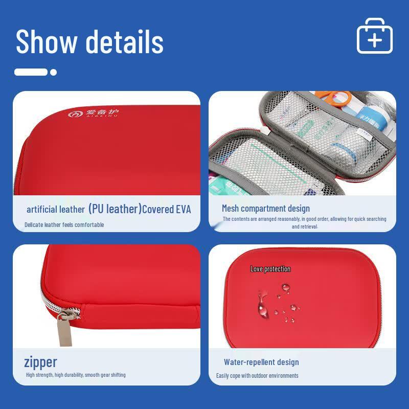 Portable Emergency First Aid Kit