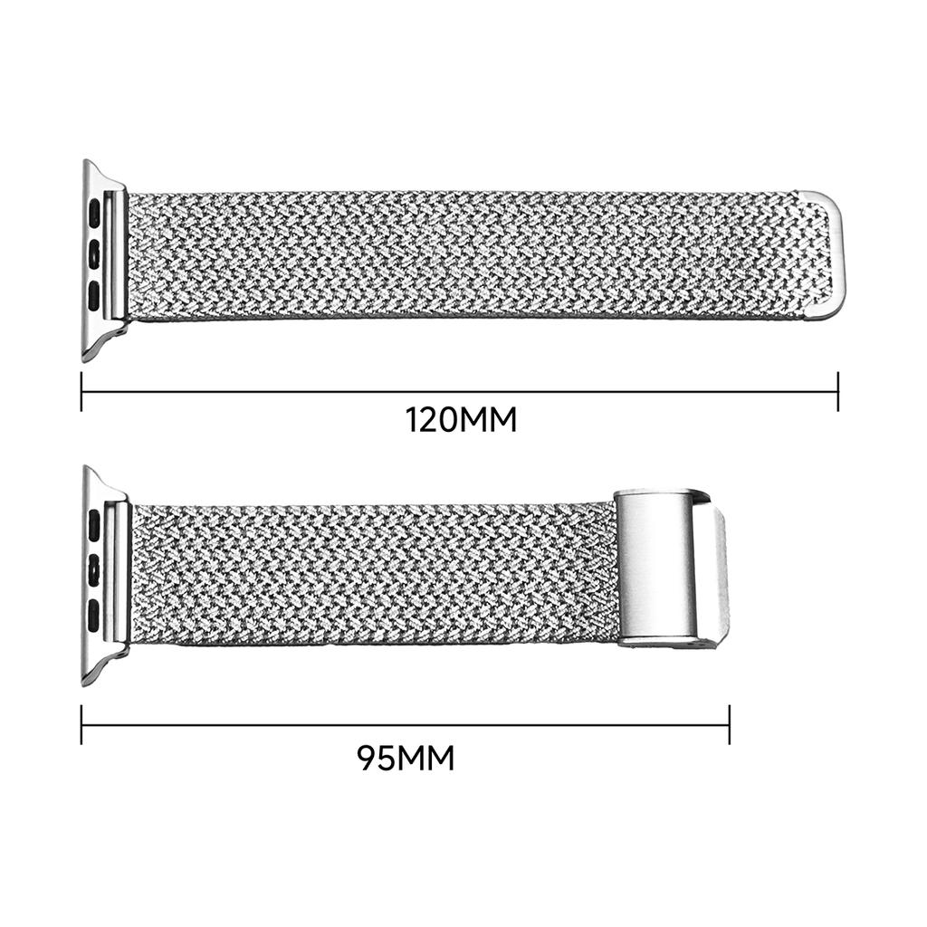 Milanese Band for Apple Watch Ultra3/2 11 10 9 8 7 6 5 4 SE Stainless Steel Bracelet for Iwatch Series 49 46 45 44 42 41 40 38mm