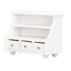 Миниатюрный шкафчик Pure White Edge Lovely Storge Cabinet для украшения ванной комнаты