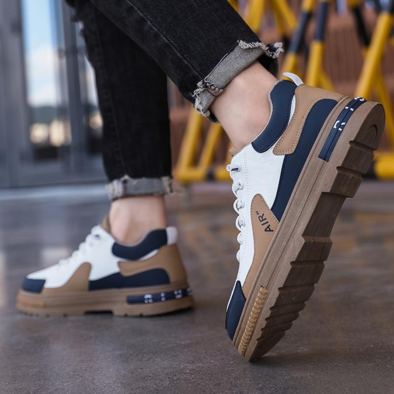 Новые мужские осенне-зимние классические модные низкие кроссовки для скейтбординга с толстой подошвой, удобные баскетбольные кроссовки с мягкой подошвой