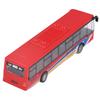 Bus Model Toy Alloy Red Lifelike Vivid Small Portable Bus Model Bus Car Ornament Gift for Above 3
