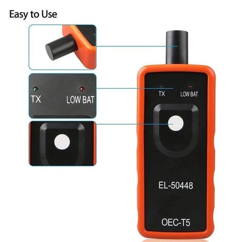 EL-50448 Инструмент активации TPMS OEC-T5 Устройство сброса датчика контроля давления в шинах (Батарея в комплект не входит)