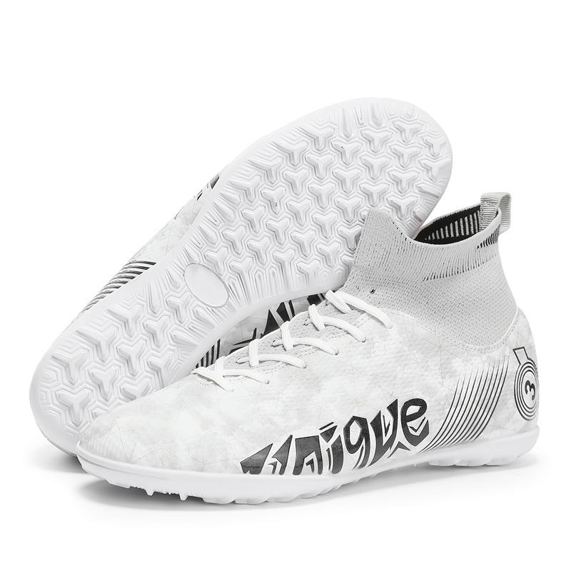 Fashion New Kids Soccer Boots Professional Training FT/AG Boots Men's Soccer Sneakers Youth Outdoor Comfortable Sports Training Shoes