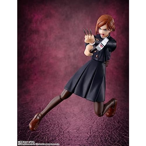 TAMASHII NATIONS S.H.Figuarts Jujutsu Kaisen Nobara Kugisaki, Approximately 135mm, PVC/ABS Painted Action Figure, 203132