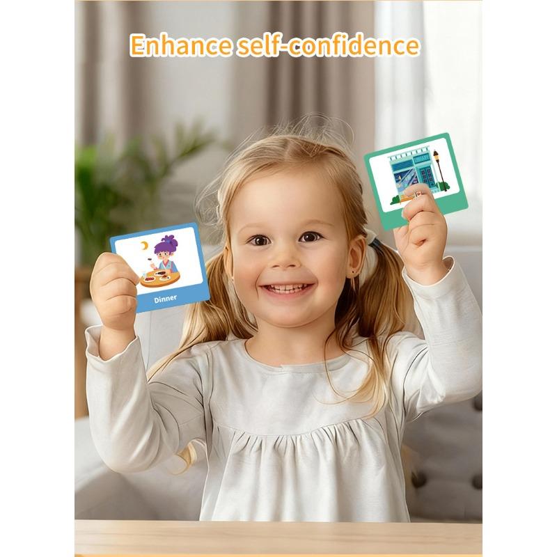 Kids Behavior Visual Schedule Nonverbal Communication Daily Routine Planning Cards