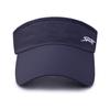 Sports Solid Color Sunscreen For Men UV Protection Empty Top Hat Sun Hat Korean Style Hat Women Cap