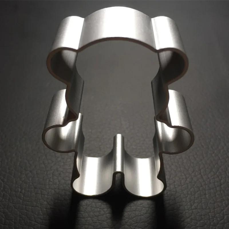 3 Pieces Metal Alloy Cake Cookie Bakeware Mould Fondant Cookie Cutters Biscuit Mold Kitchen Diy Little Bear