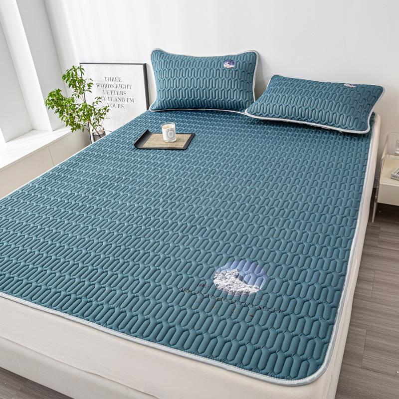 Наматрасник, комплект из трех предметов, моющийся складной крутой наматрасник, домашний текстиль для лета, коврик с татами, тонкая подушка