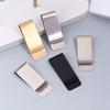 5Pcs Simple Slim Metal Money Clip Portable Multifunctional Business Card Clips Men Purse Business Card Holder Wallet Cash Clamp