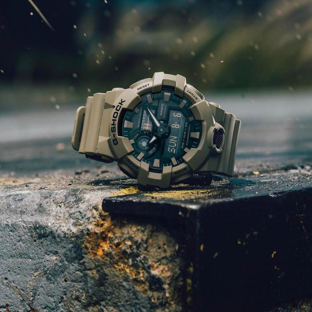 Мужские часы G-Shock GA-700UC, один размер, хаки/черные