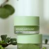 Round aRound [новый] Увлажняющая маска для губ Round aRound Comfort Green Tea 13 г