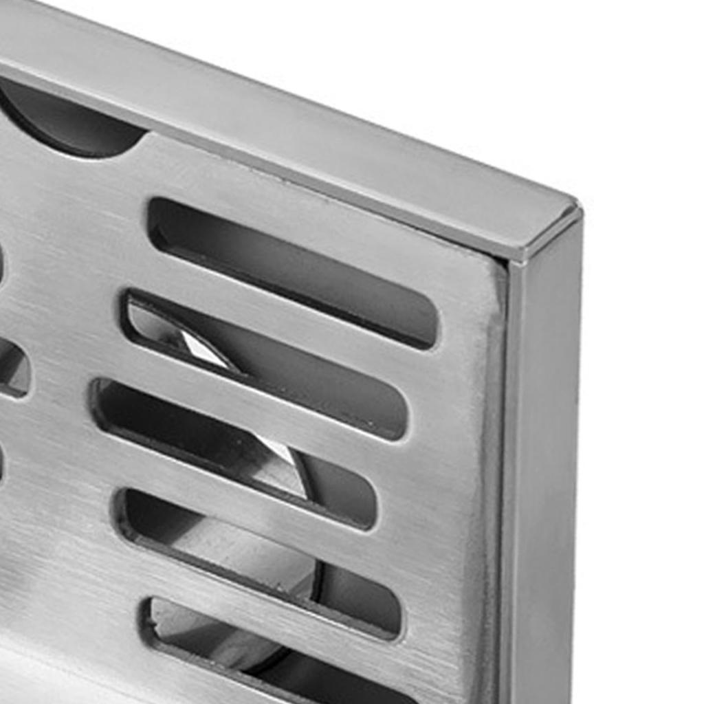 Боковой слив 304 нержавеющая сталь коррозионная стойкость утолщенный L-образный напольный слив для ванной комнаты