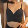 Backless Bra Invisible Bralette Women Low Back Wedding Bras Underwear Push Up Brassiere Sexy Multiway Plunge Brassiere Women Seamless Lingerie