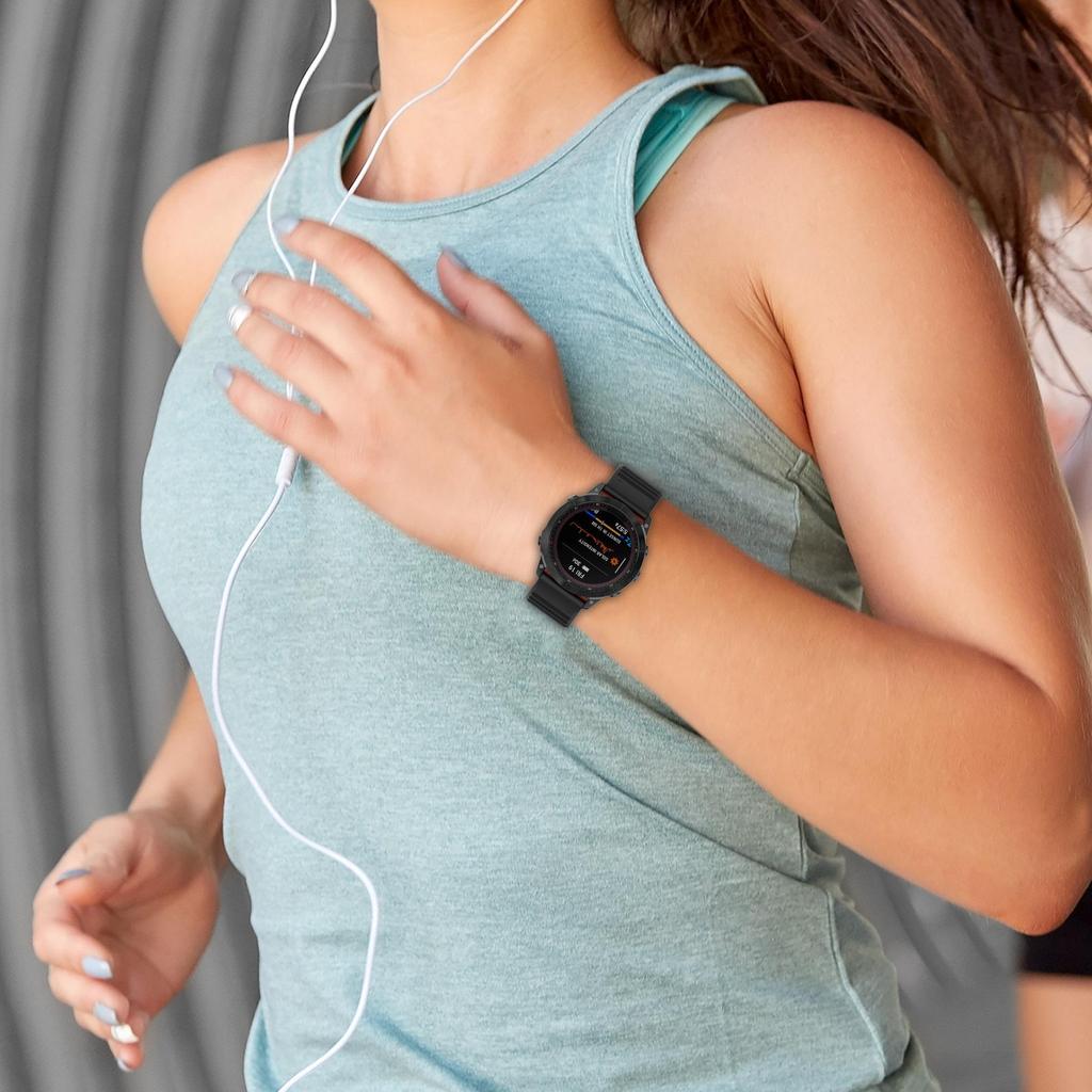 Силиконовый ремешок 22 мм 26 мм для Garmin Fenix7x/6x/5x/спортивный ремешок для часов Garmin Fenix7/6/5, браслет для умных часов с аксессуарами для инструментов