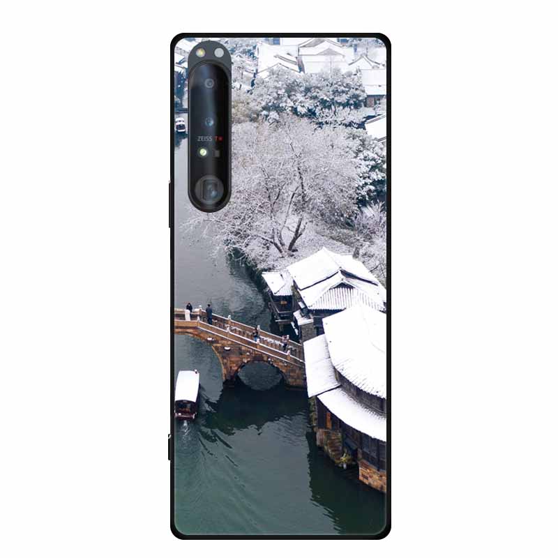 Крутой силиконовый чехол для Sony Xperia 1 V Чехол с принтом Модный мягкий задний чехол для Sony Xperia 1V Чехол Защитные мультяшные оболочки