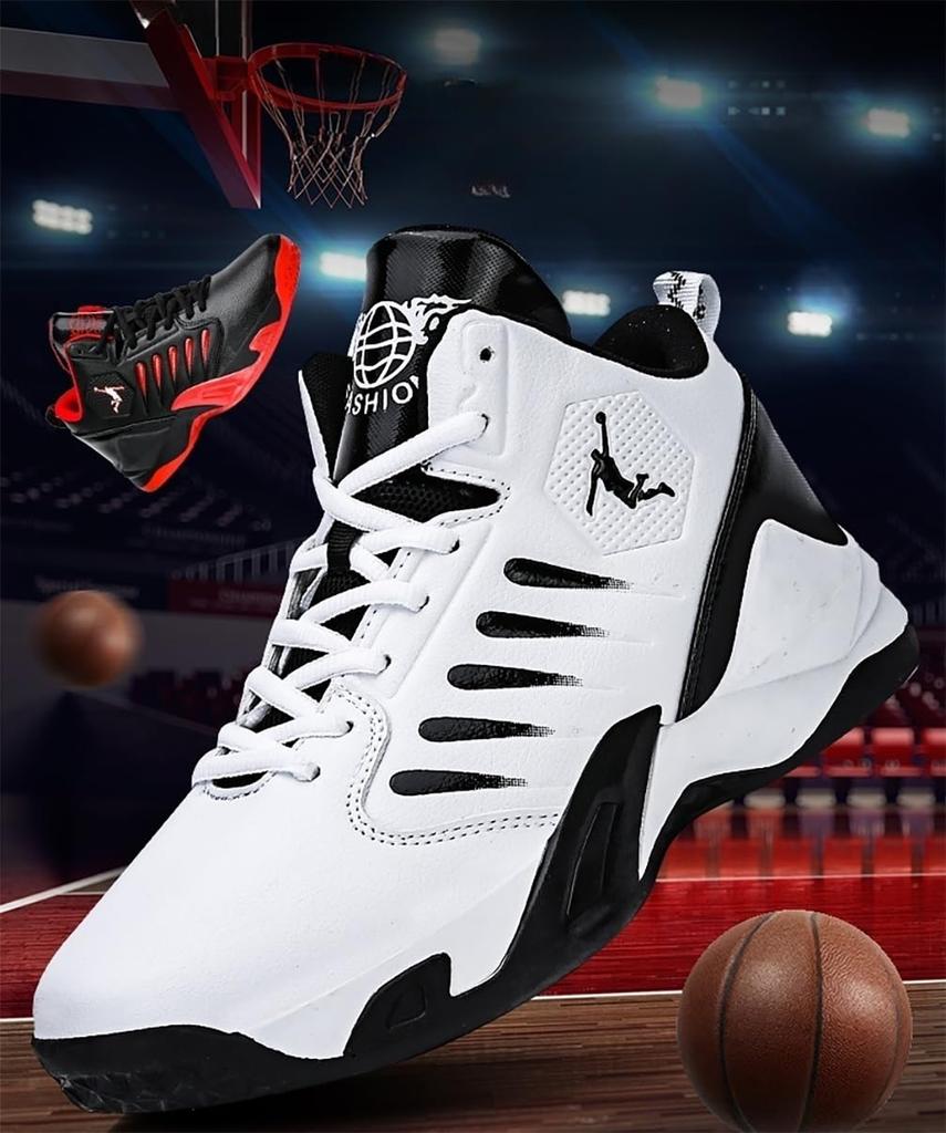 Basketball Basketball Junior High Cut Thick Walking Basketball Easy To Less Athletic Daily Wear Japanese Shoe Size [FEEDU] Shoes, Men's, Women's,