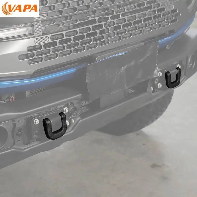 Car Front Bumper Trailer Hook Protective Cover ABS Decoration Fit for Ford Bronco  Up Exterior Accessories