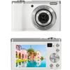 Kenko Compact Digital Camera KC-ZM08WH ST 16MP CMOS Touch Panel 5x Optical Zoom Selfie Sub-Camera White 017654
