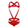 Men's Sexy Breathable Tight Cotton Bondage Underwear One-Piece Nightclub Gay Wear for Adults