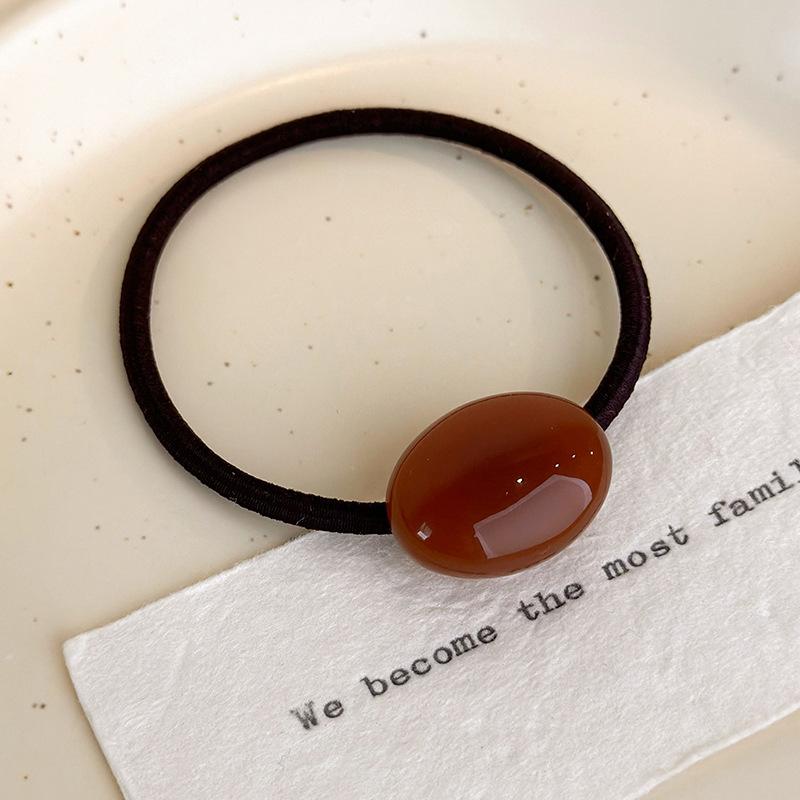 Резинки для волос для женщин и девочек, однотонная эластичная повязка на голову, держатель для хвоста, женские аксессуары для волос, резинки для волос