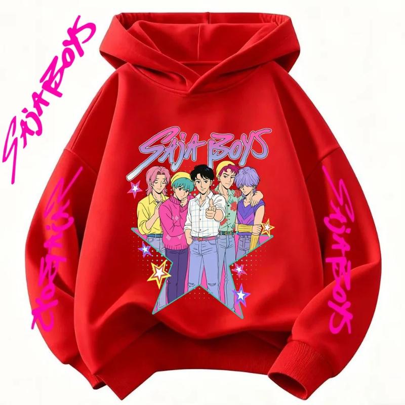 Детская толстовка K-Pop Охотники на демонов 3-14 лет Saja Boys