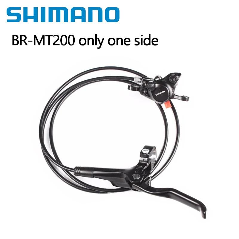 Гидравлический дисковый тормоз Shimano BR MT200 Только с одной стороны Для горного велосипеда 800 мм 850 мм 1400 мм 1450 мм 1500 мм 1550 мм Велосипедный тормоз