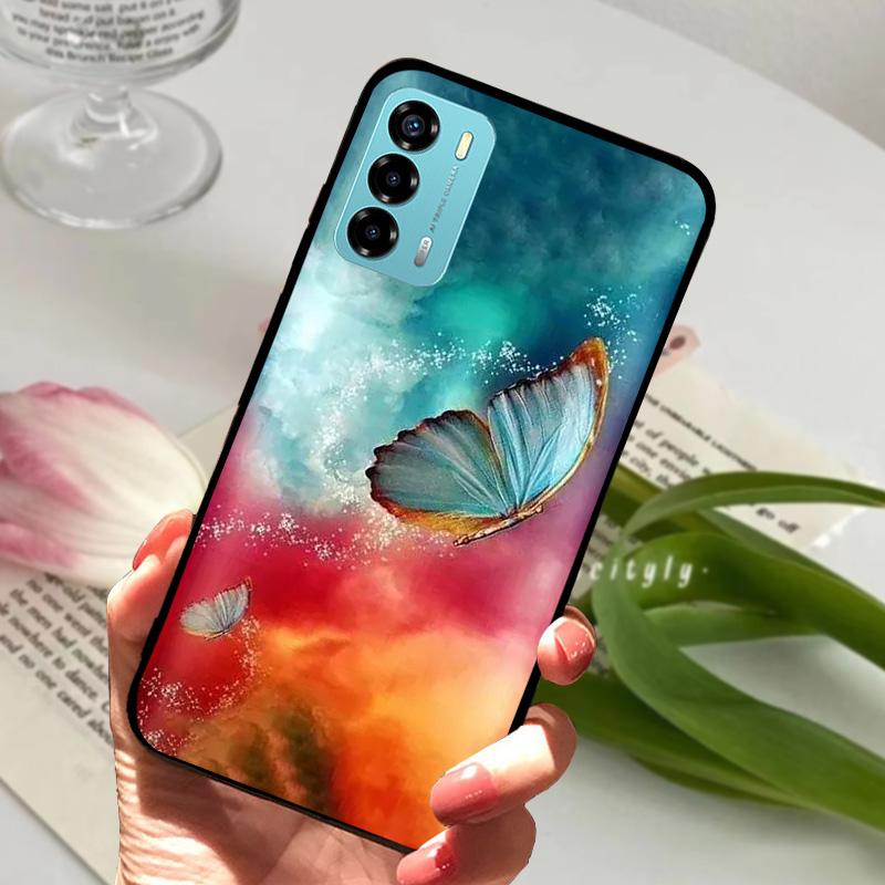 Чехол для ZTE Blade V40 Vita V40Vita 8045 Мягкий Силикон ТПУ Fundas Для ZTE Blade A72 4G Чехол для Телефона A 72 Черный Матовый Coque Бампер