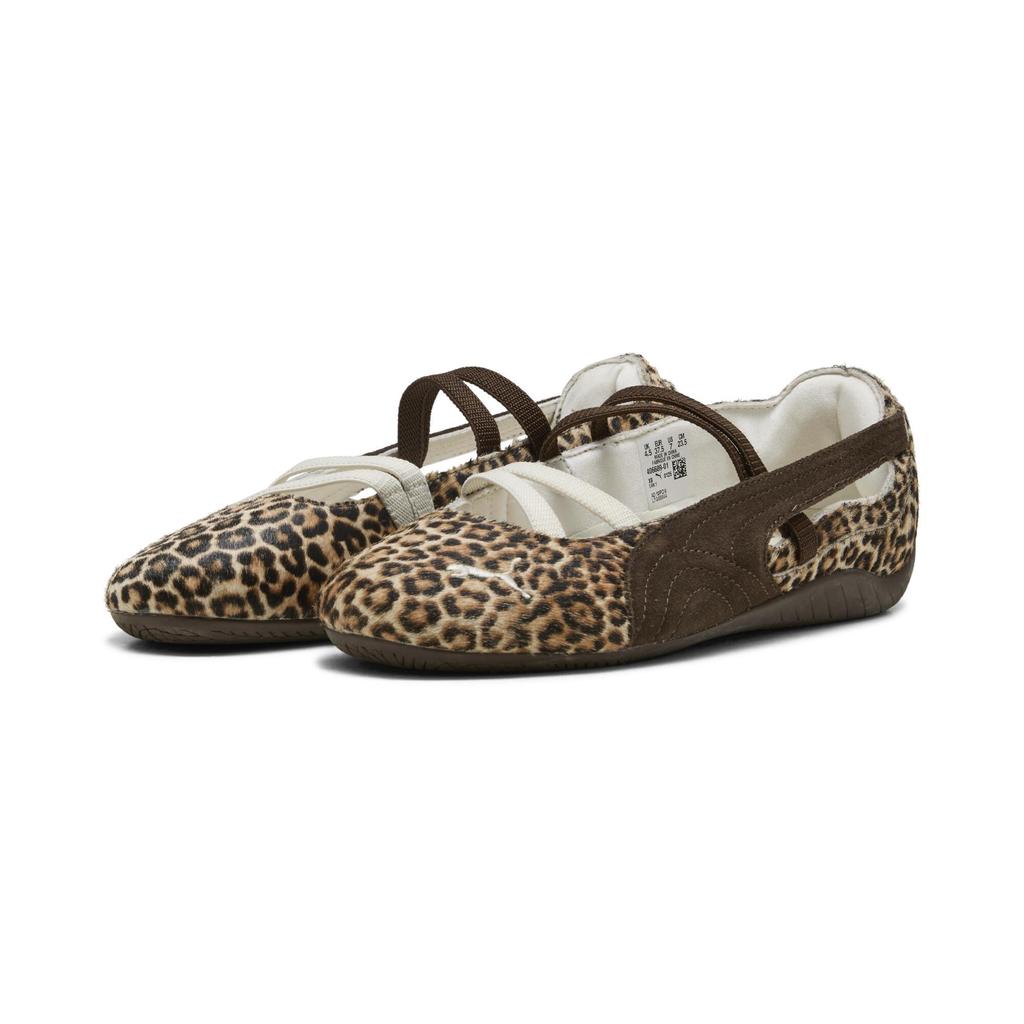 Puma Speedcat Ballet Animal Pack - Кроссовки Wild Women Коричневый Шоколадный Теплый Белый 406689-01