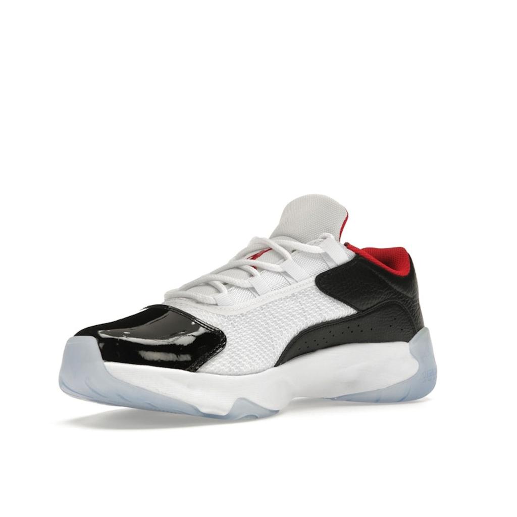 Air Jordan 11 CMFT Low White Black University Red Мужские кроссовки DO0613-160