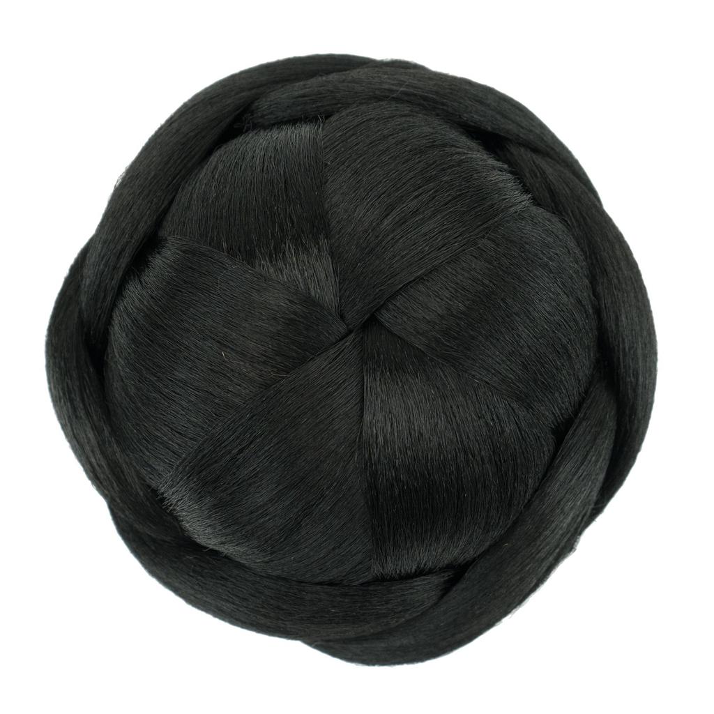 Большой размер танцор плетеный шиньон для волос пончик шиньоны резинка для волос булочка парик прическа на свадебную вечеринку