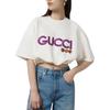(WMNS) Gucci Cotton Jersey Sweatshirt With Patch 'Off White' Women's 773722-XJF8P-9088