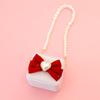 Pearl Wedding Couples Rings Box Bow Jewelry Box Pets Collars Ring Box  Marriage Anniversary